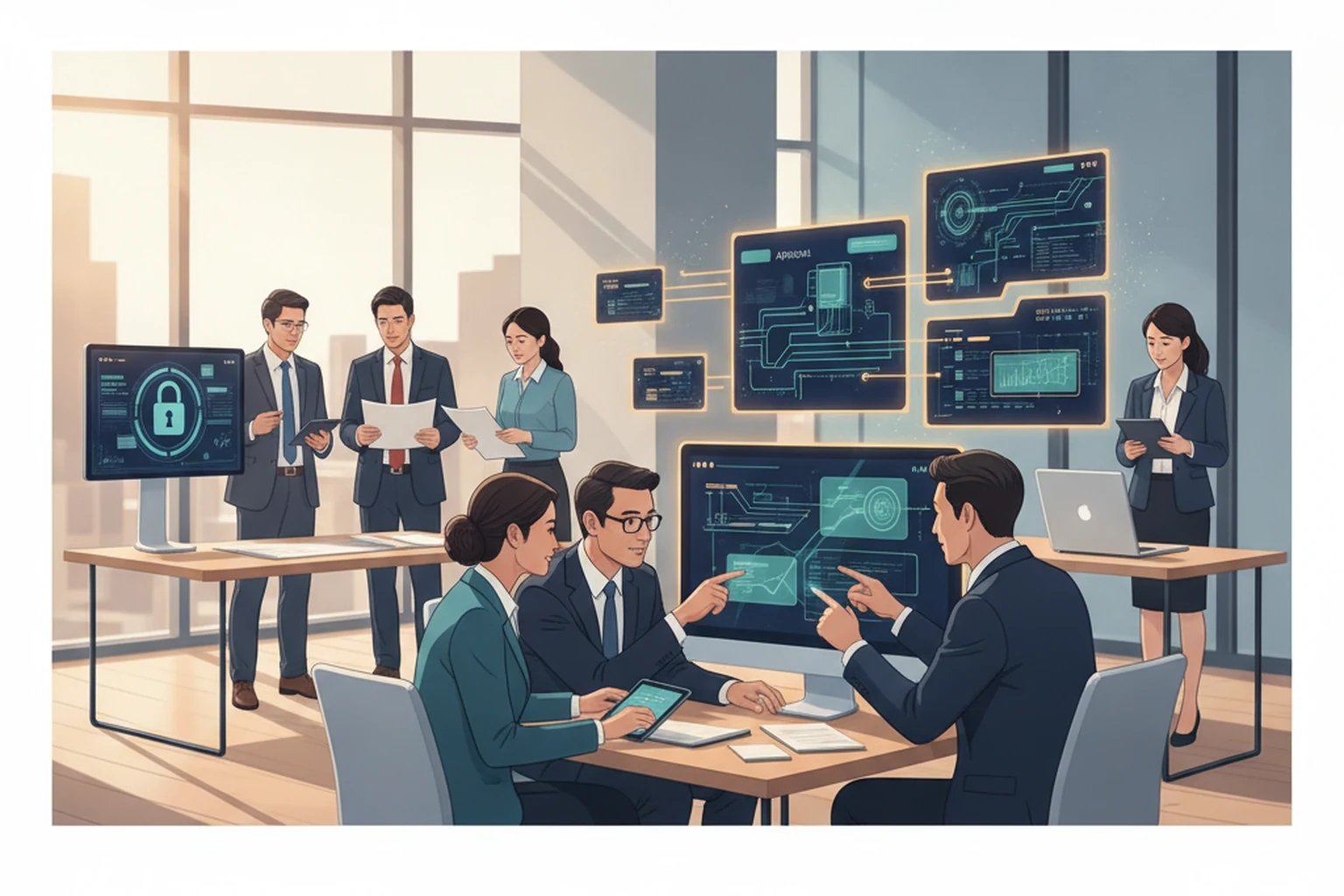 Research Brief: Software Development Operations Access Governance editorial illustration