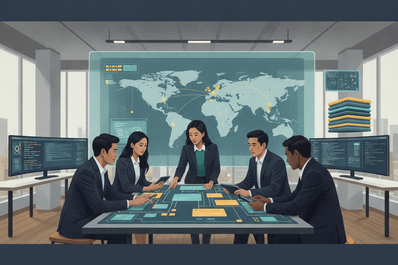 Software Development Operations: Intake Source Register editorial illustration